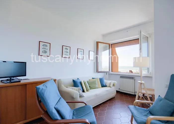 아파트 Vela, Terrazza Sul Mare, 2 Camere, Clima E Posto Auto A 50 M Dal Mare! By Alfareal 카스틸리오네 델라 페스카이아