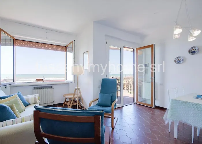 아파트 Vela, Terrazza Sul Mare, 2 Camere, Clima E Posto Auto A 50 M Dal Mare! By Alfareal